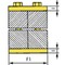 Doppel-Deckplatte für Rohrschelle schwere Baureihe
